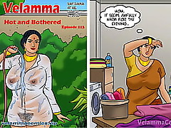 Experience the erotic Indian comics with Velamma's seductive illustrations.