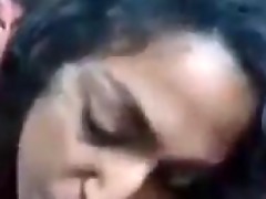 Desi Hindi video of a sex-hungry Indian girl giving a sloppy blowjob.